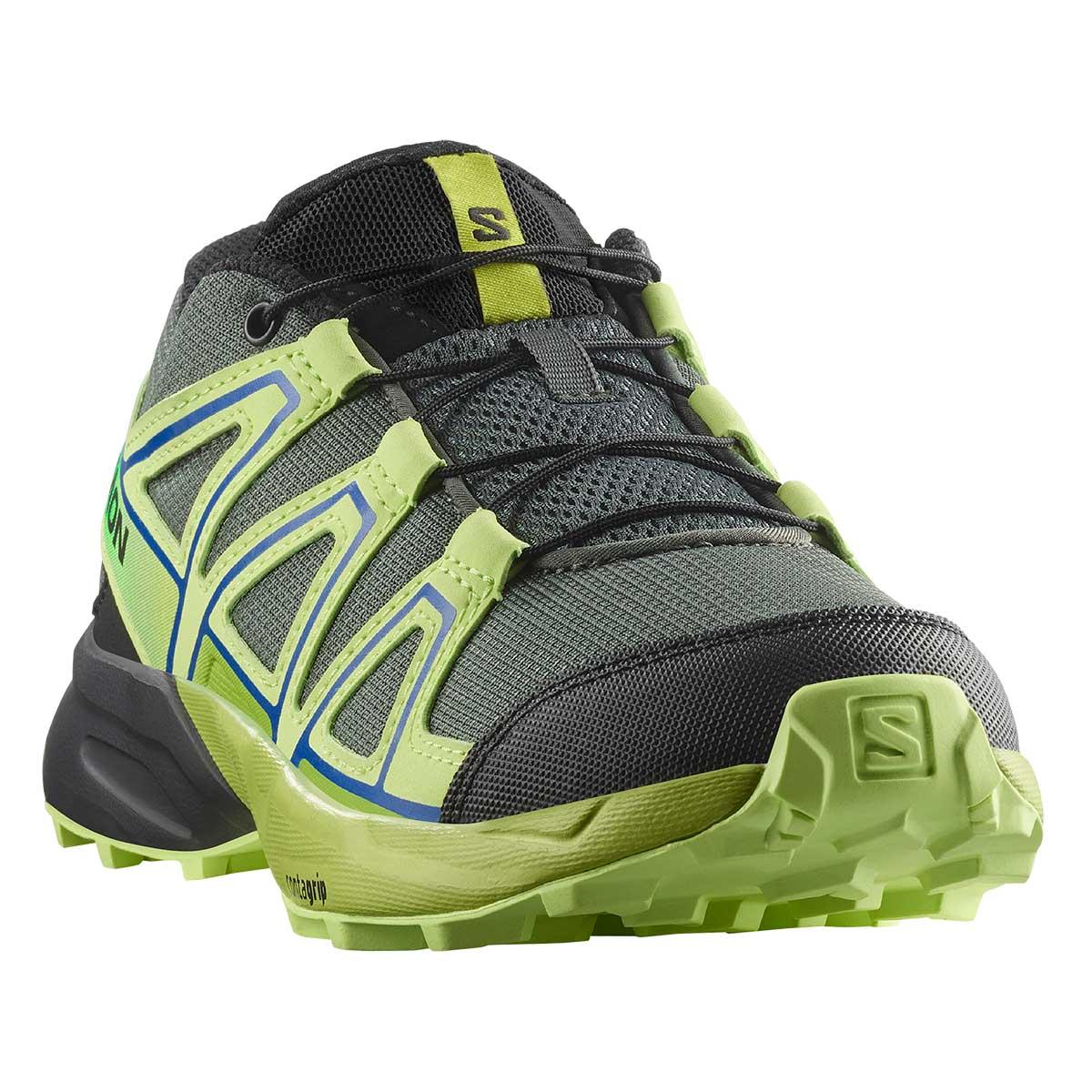 Salomon Speedcross J Shoe Kids' in Urban Chic Sharp Green Citron
